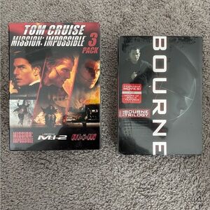 Mission Impossible 3pk DVD & The Bourne Trilogy‎ DVD Set